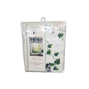 Waverly Garden Room Sweet Violets Window Valance 72”x 17” Shabby Country